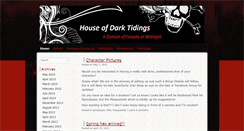 Desktop Screenshot of darktidings.visualvoodoo.ca